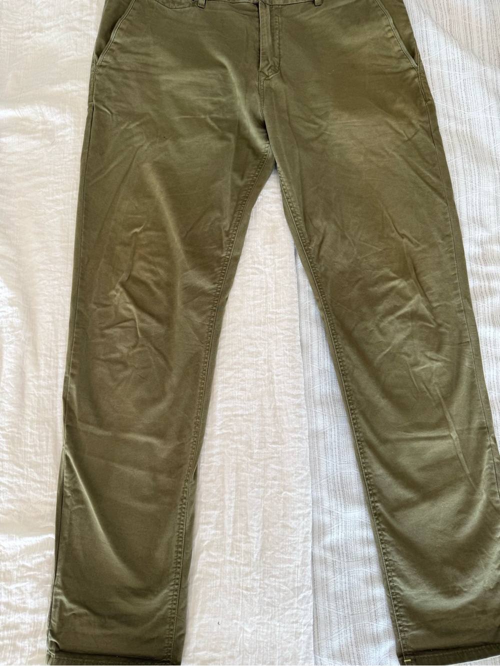 Scotch & Soda Olive/Tan Men's Chino Pants